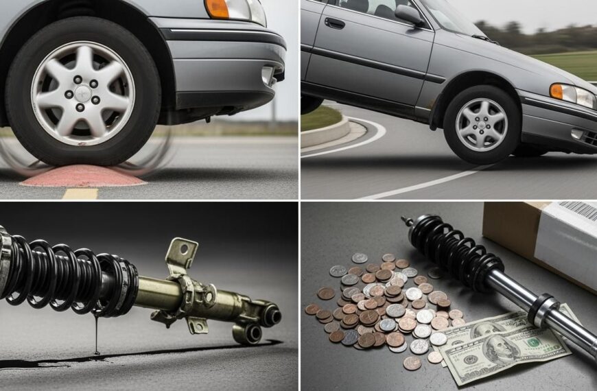 Kiedy wymienić amortyzatory – objawy i koszty
