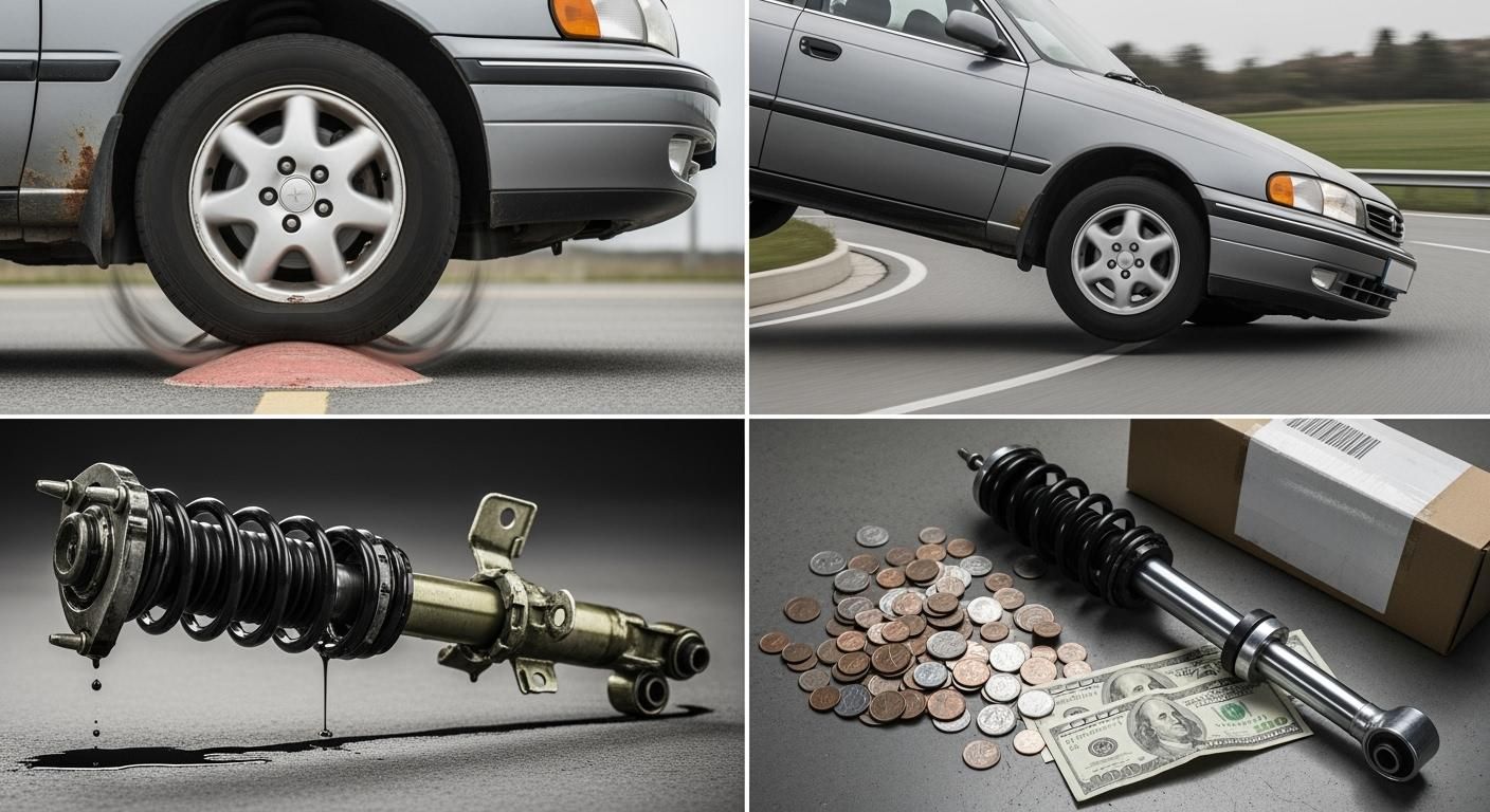 Kiedy wymienić amortyzatory – objawy i koszty