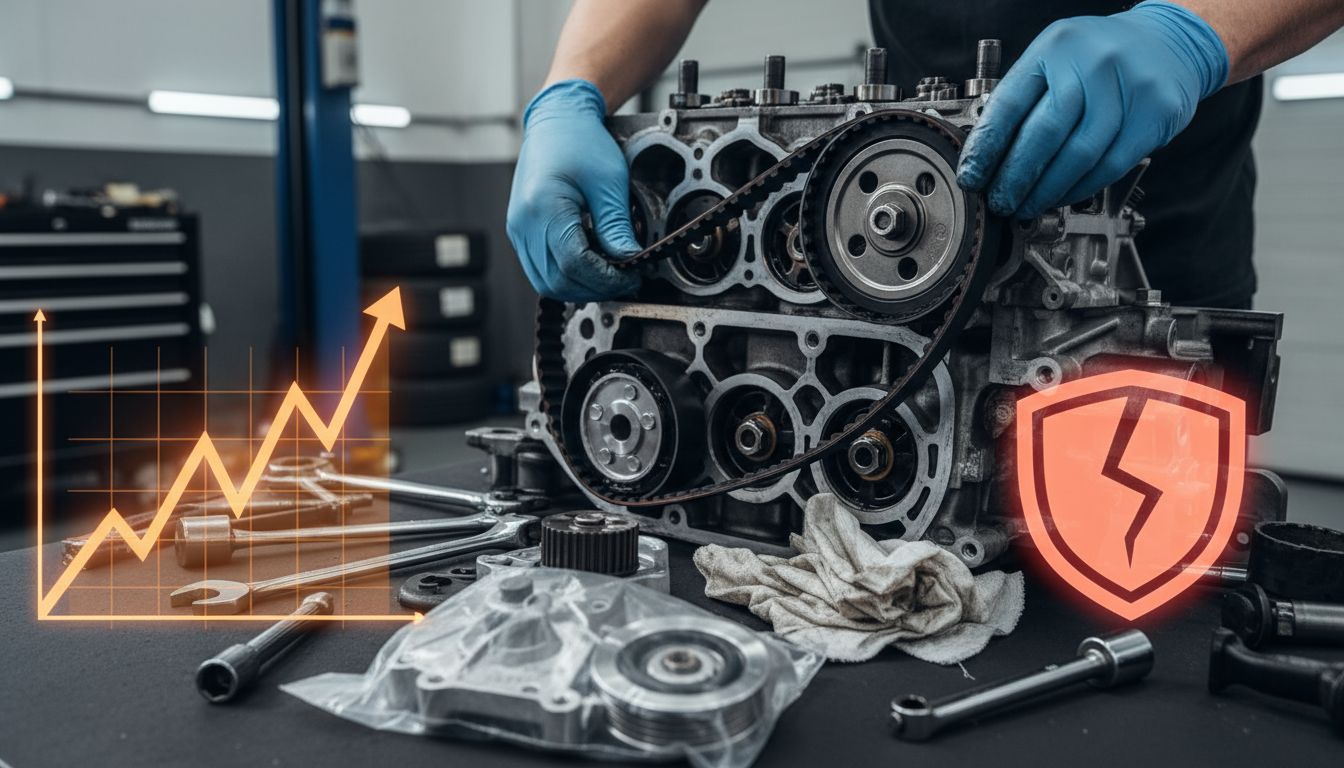 Wymiana rozrządu – objawy zużycia i koszty naprawy