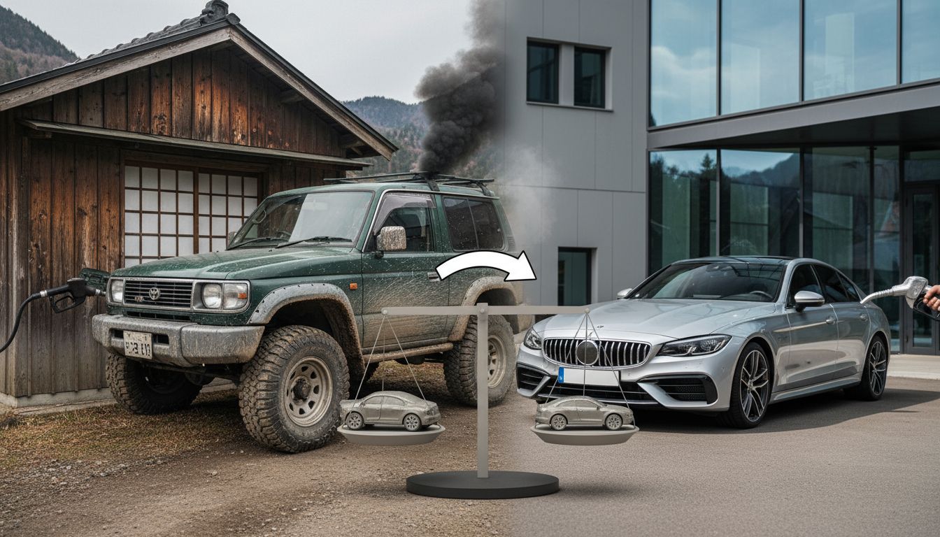 Japoński diesel czy niemiecki benzyna – co wybrać?