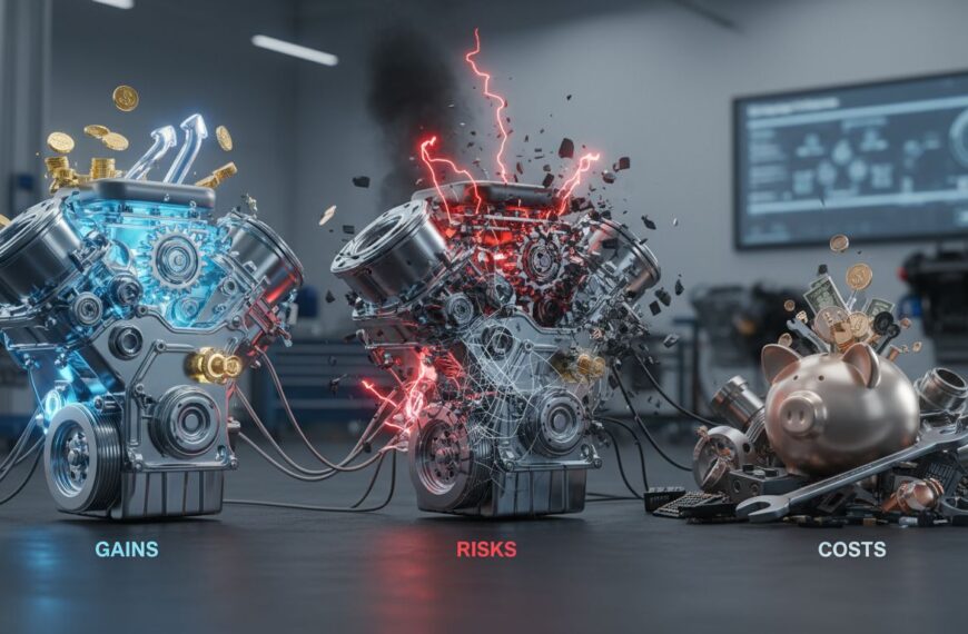 Chiptuning silnika – zyski, ryzyka i koszty modyfikacji