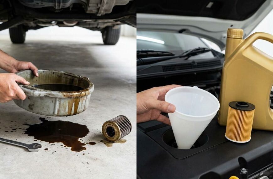 Najczęstsze błędy przy wymianie oleju – jak ich unikać?