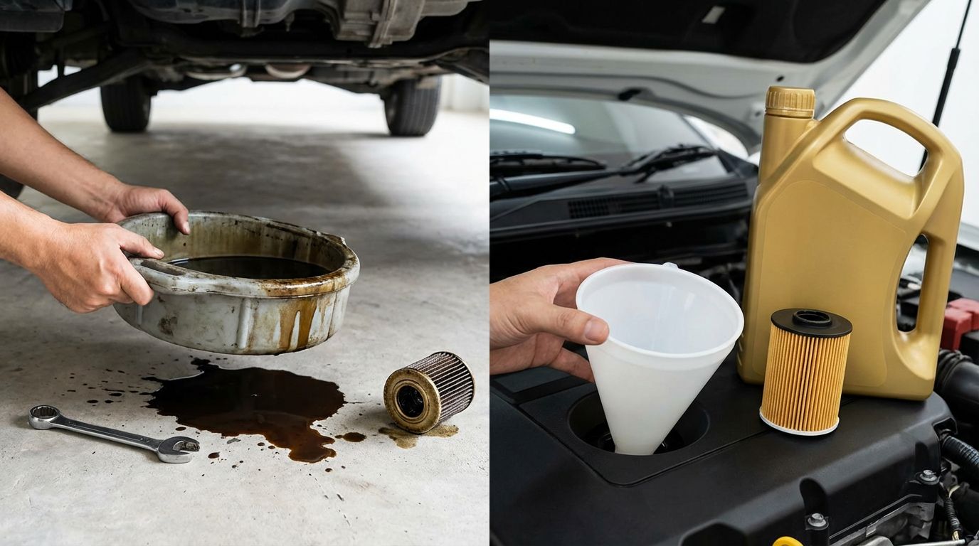 Najczęstsze błędy przy wymianie oleju – jak ich unikać?