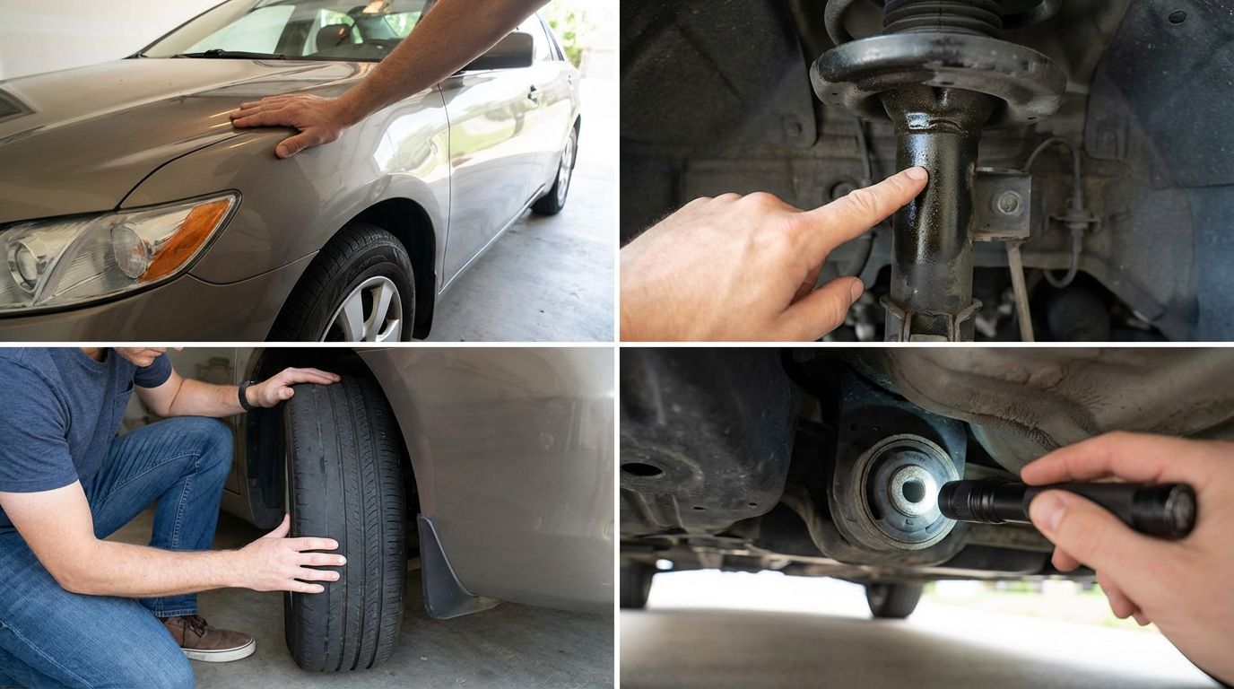 Jak sprawdzić stan amortyzatorów bez wizyty w warsztacie?