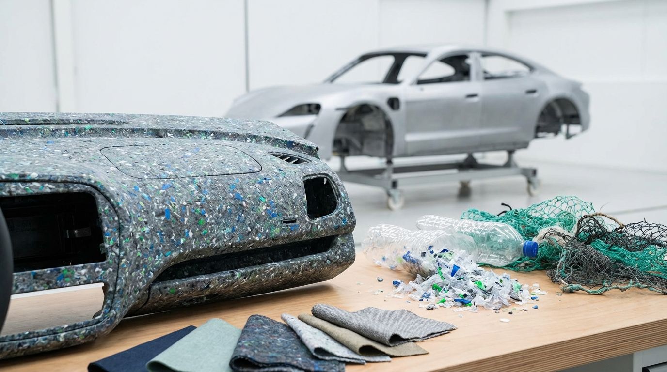 Materiały z recyklingu w nowych autach ekologia czy marketing