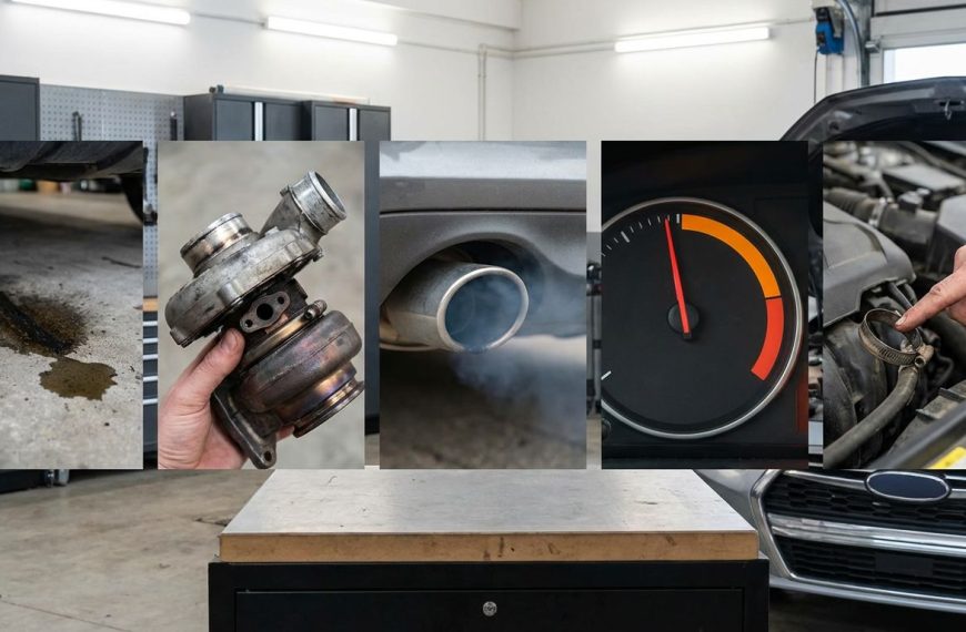 5 oznak nadchodzących problemów z turbosprężarką
