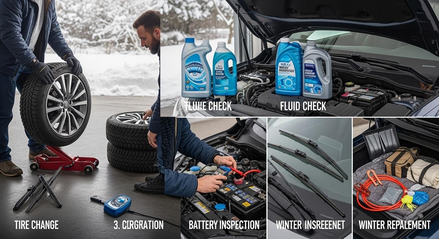 Jak przygotować samochód do jazdy zimą?