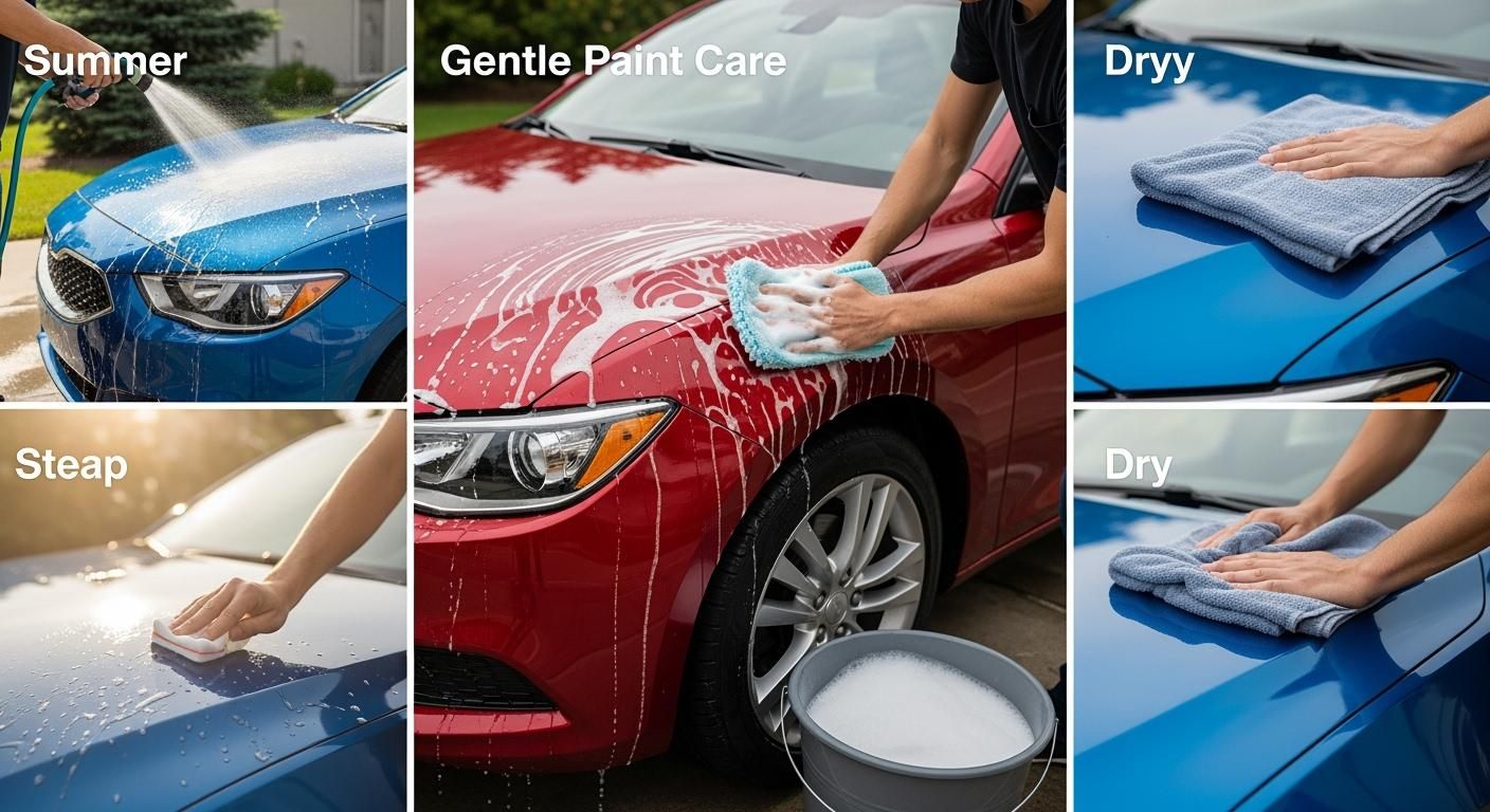 Jak dbać o lakier samochodu latem?