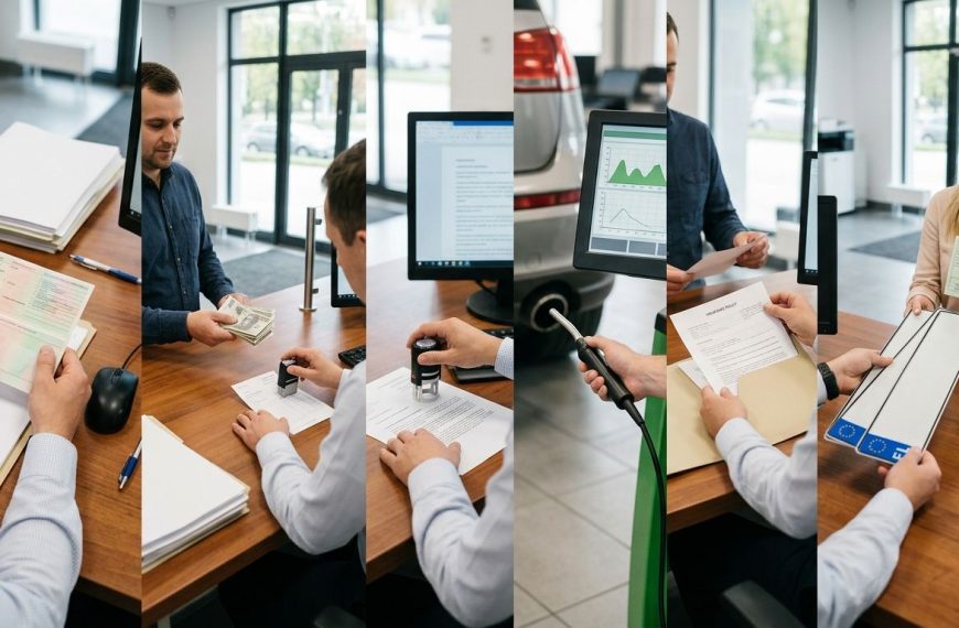 Rejestracja auta sprowadzonego z zagranicy – krok po kroku