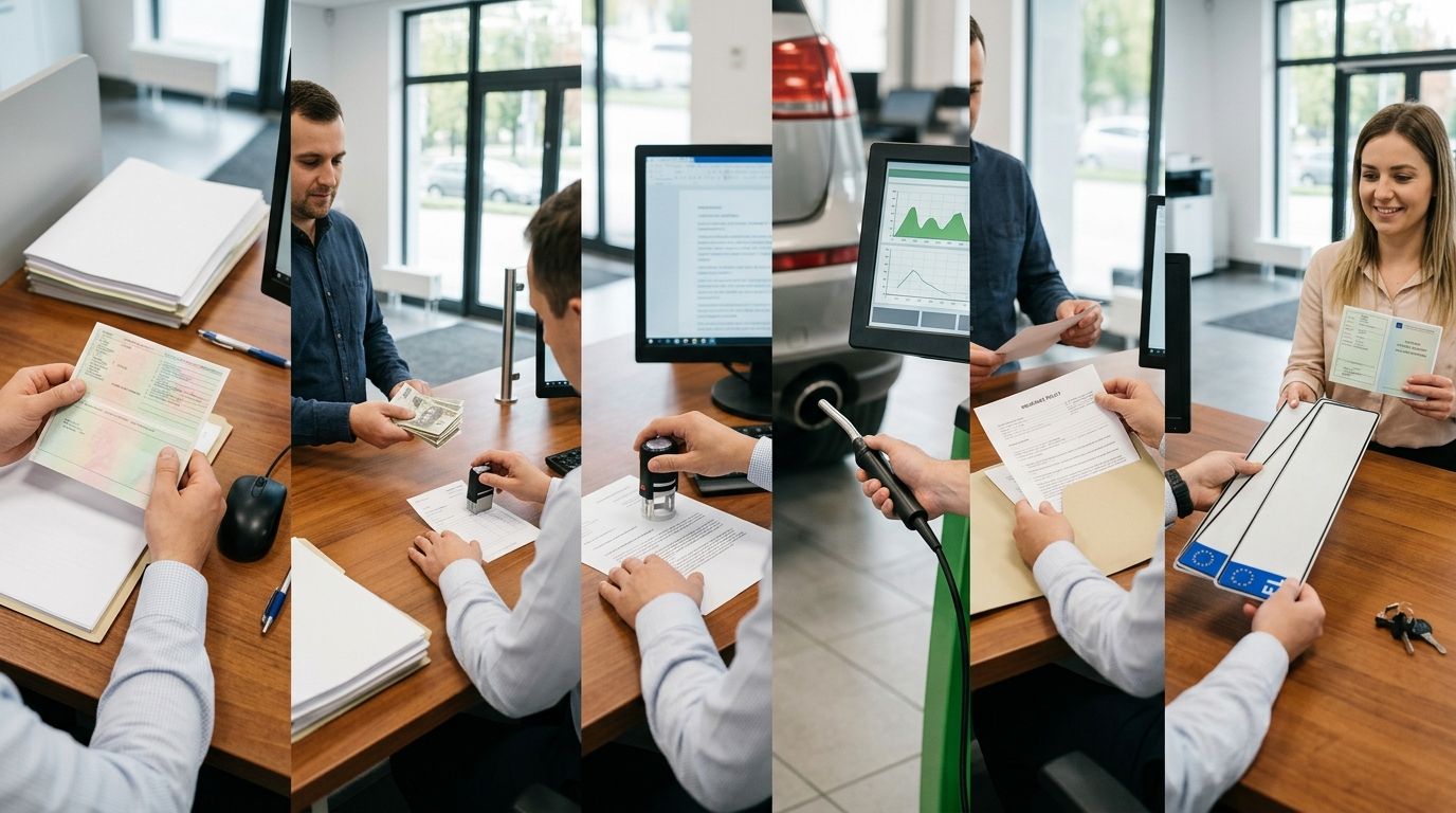 Rejestracja auta sprowadzonego z zagranicy – krok po kroku